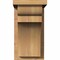 Ekena Millwork Yorktown Smooth Corbel w/Backplate, Western Red Cedar, 7 1/2"W x 10"D x 14"H COR08X10X14YOR01SWR - alternate 4
